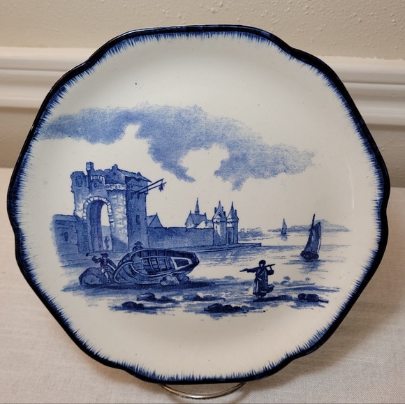 Vintage French H.B & Cie Terre De Fer 1510 ( Land of Iron) decorative plate - Picture 3 of 10
